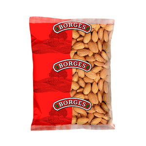 Imagen de BORGES Almendras piel crudas 1 kg.