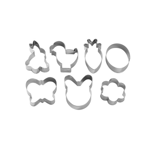 Set De 6 Corta-Galletas Acero Inox Diseños Surt . AUCHAN