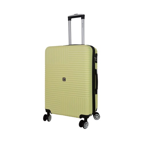 Maleta cabina tipo trolley talla XS Rígida, 8 ruedas con cierre Zen amarillo claro. AIRPORT