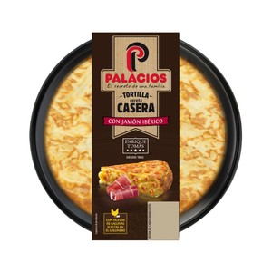 PALACIOS Tortilla de patatas receta casera con jamón ibérico Enrique Tomas (5 estrellas) 600 g.