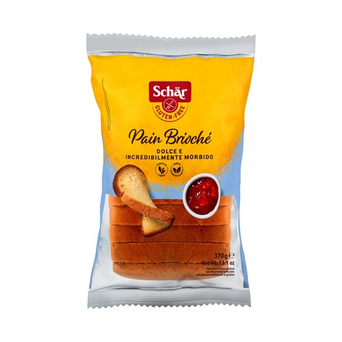 SCHÄR Pan Brioche Sin Gluten 370 g.