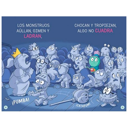 Aprender a leer en la escuela de mounstruos 22, Al rescate, ¡Con coraje!. Sally Rippin, MONTENA