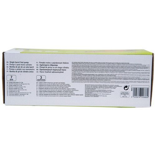 Bomba de pie de doble cilindro PRODUCTO ECONÓMICO ALCAMPO.