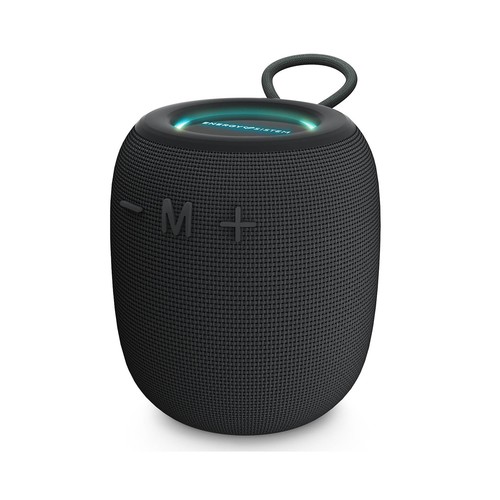 Altavoz portátil Bluetooth ENERGY SISTEM Graphite Sunrise Speaker, color negro, Cable USB tipo C..