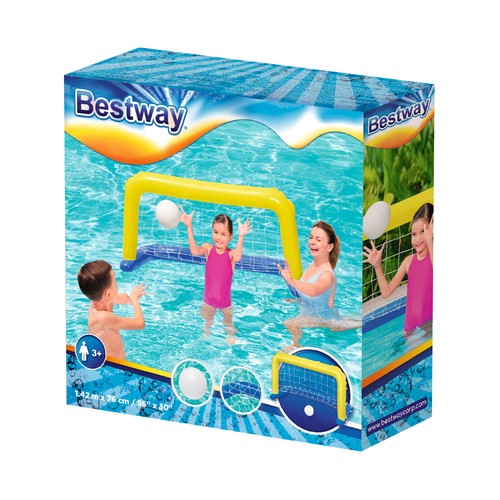 Juego de waterpolo hinchable, 130x60x72cm BESTWAY.