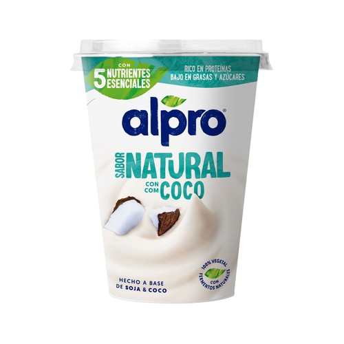 Imagen de Especialidad de soja natural fermentada y coco ALPRO 500 g.