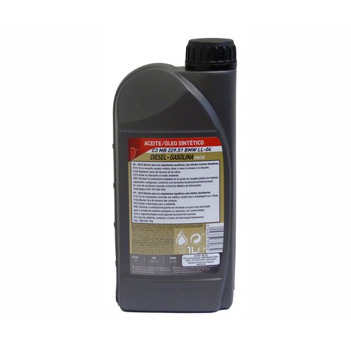 Lubricante sintético 0W30 mixto 1 L, PRODUCTO ALCAMPO.