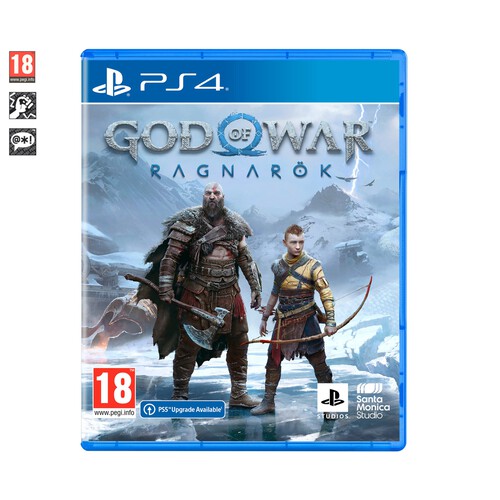 God of War Ragnarök para Playstation 4. Género: acción. PEGI: +18.