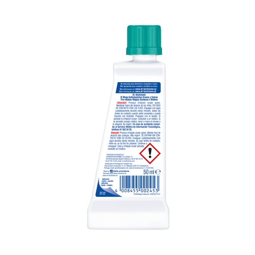 DR. BECKMANN Quitamanchas especial aceite, mantequilla y kétchup 50 ml.