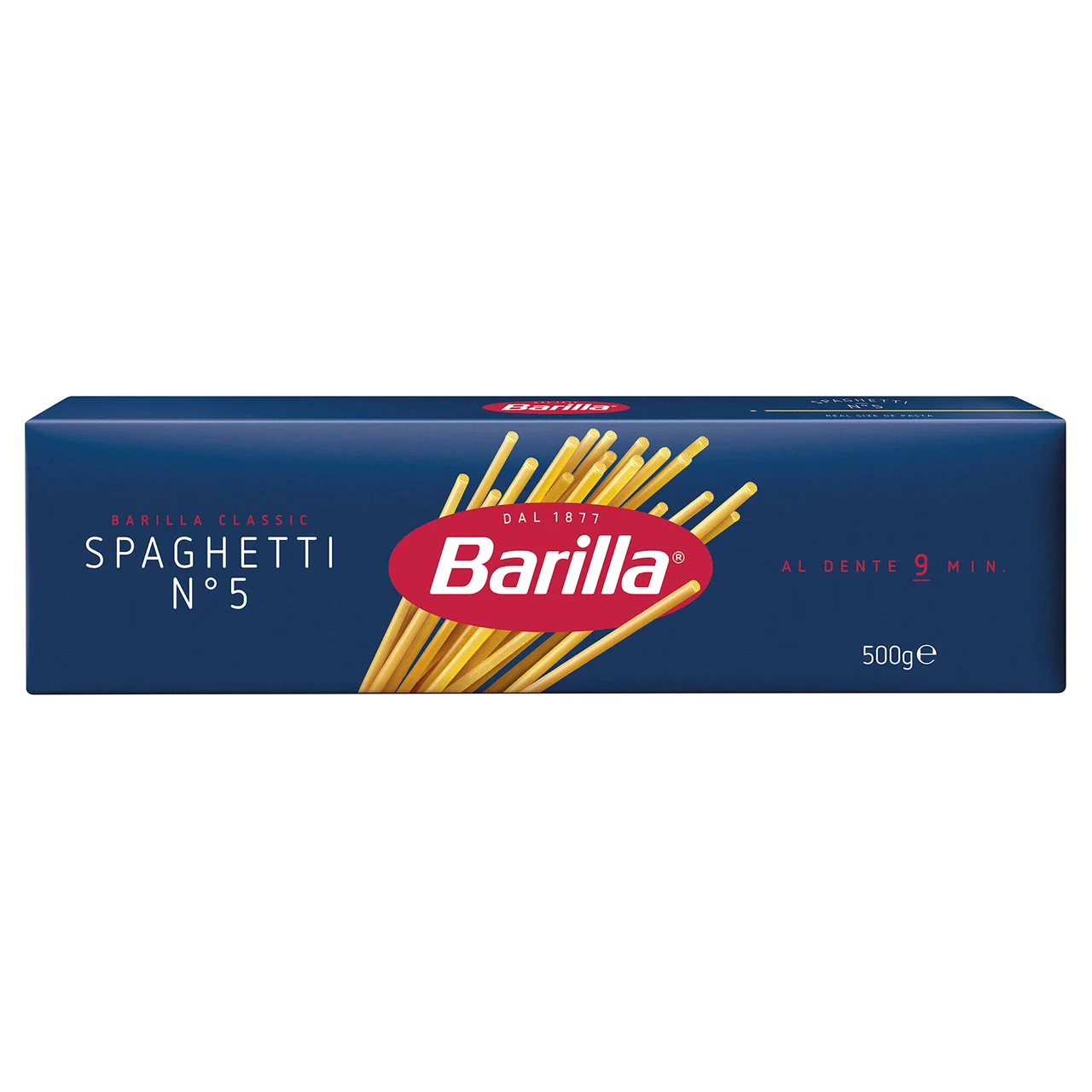 BARILLA Pasta Spaguetti N.5 (Espagueti) BARILLA 500 g.