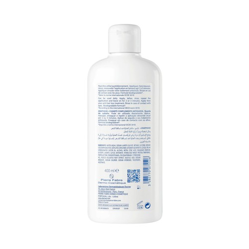 DUCRAY Anaphase+  Champú tratante que ayuda a frenar la caida del cabello 400 ml.