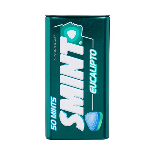 SMINT Caramelos comprimidos de eucalipto sin azúcar 2 x 35 g.