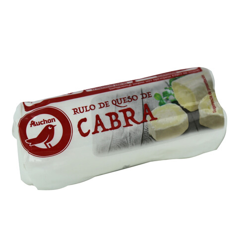 AUCHAN Rulo queso de cabra 180 g. Producto Alcampo