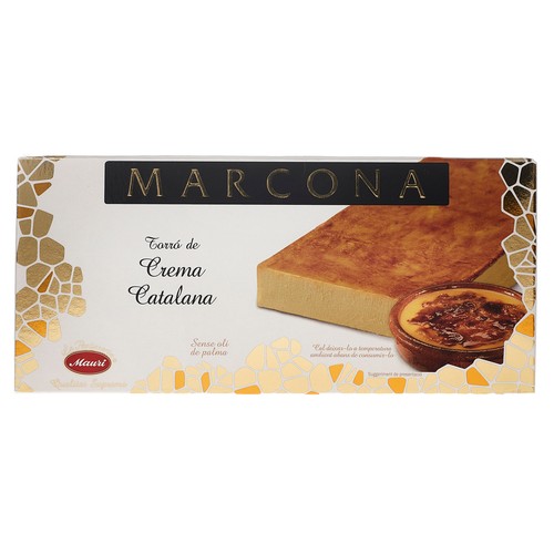 MARCONA Turrón de crema catalana 225 g.