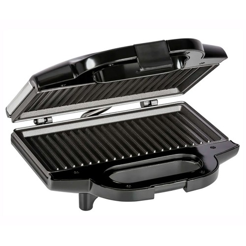 Sandwichera MOULINEX SM156D, 700W, placas fijas y antiadherentes, luz encedido/apagado