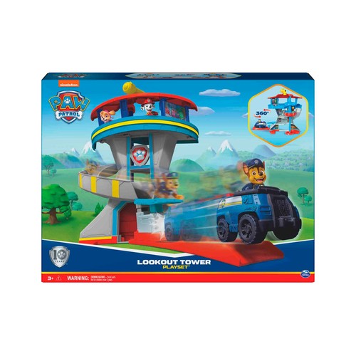 PATRULLA CANINA pys core lookout tower + 3 años.