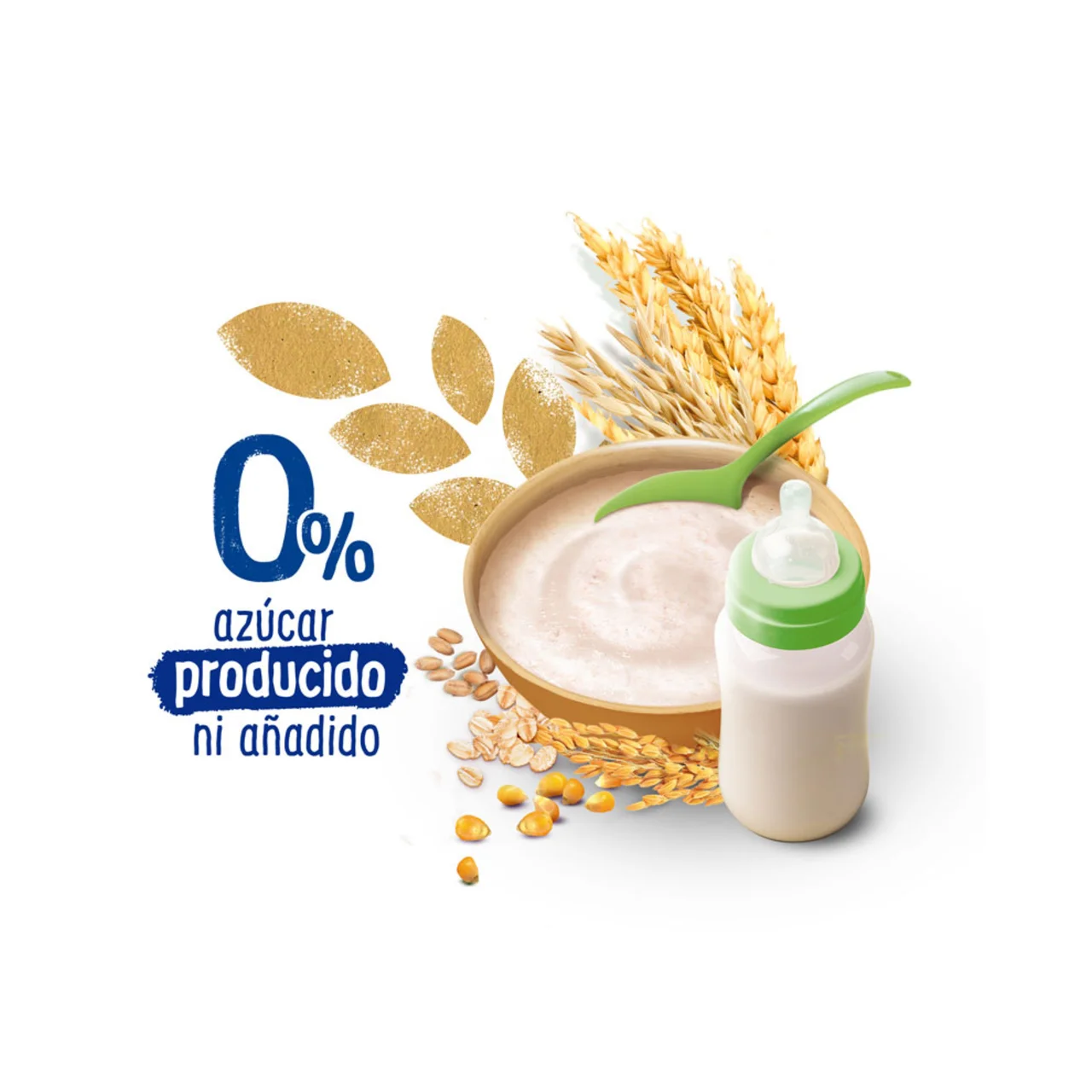 Solo Papilla de 8 cereales a partir de 6 meses 340 g.
