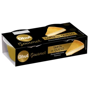 DHUL Gourmet Tarta de queso cremosa 2 x 100 g.