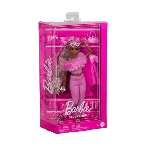 Muñeca BARBIE deluxe con trenzas.