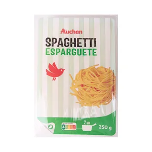 AUCHAN Spaguetti fresco al huevo 250 g. Producto Alcampo