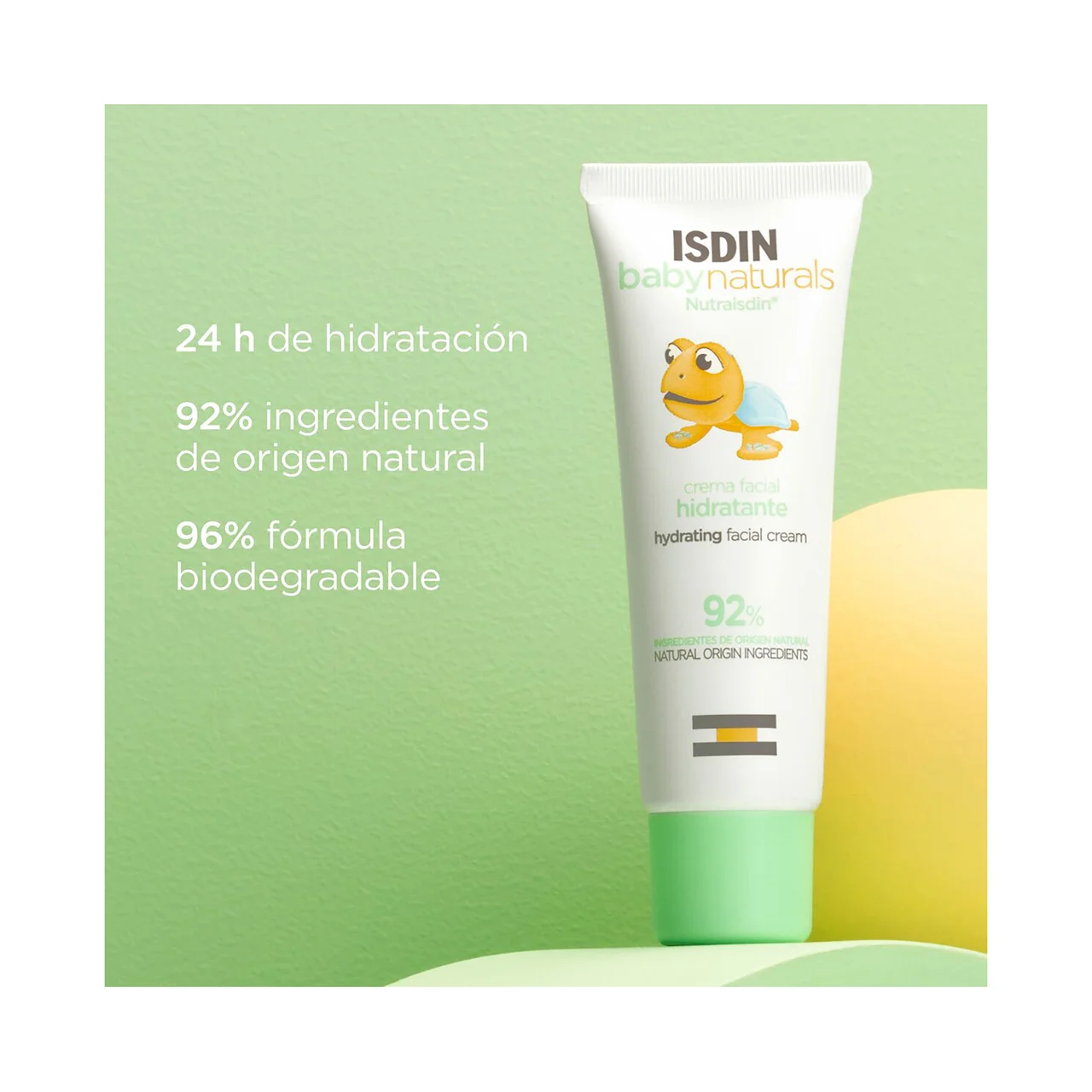 Baby naturals Crema facial hidratante de uso diario para bebés 50 ml.
