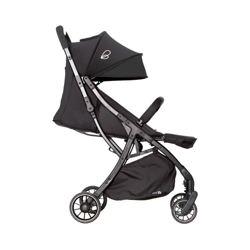 Silla De Paseo compacta Hito ASALVO, color negro.