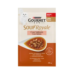 Alimento gato húmedo salmón 45g