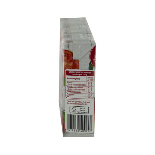 PRODUCTO ALCAMPO Tomate frito PRODUCTO ALCAMPO brik de 3 uds x 210 g.