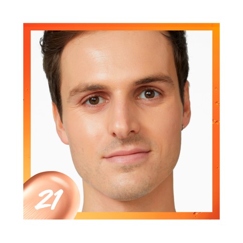 MAYBELLINE Super stay skin tint tono 21  Base de maquillaje ligera de larga duración.