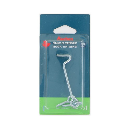 Pestillo para puerta, 2 x 78 mm, ALCAMPO.