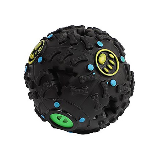MARKET SUPREM Juguete para mascota en forma de pelota con sonido 9 cm.