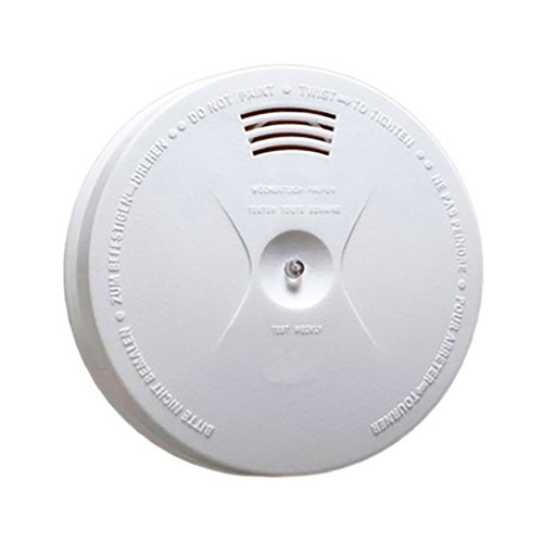 Detector de humo, alarma 85db, alimentación con pilas, EUROBRIC 2000.