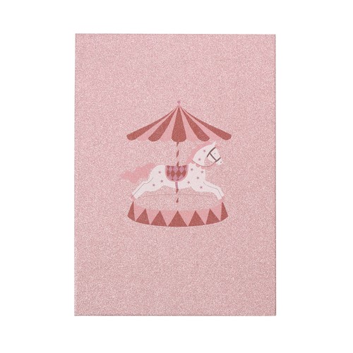 Cuaderno A5 1 raya horizontal 96 hojas Carrusel. ALCAMPO