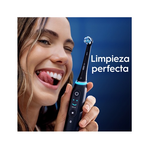 ORAL-B Io ultimate clean Pack de 4 recambios de cepillo de dientes eléctrico Braun.