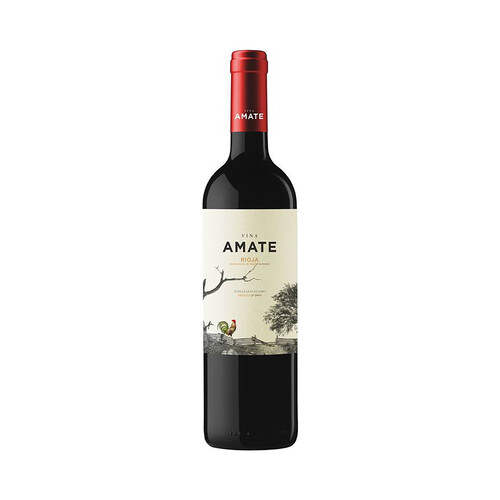 VIÑA AMATE  Vino tinto con D.O. Ca. Rioja VIÑA AMATE botella de 75 cl.