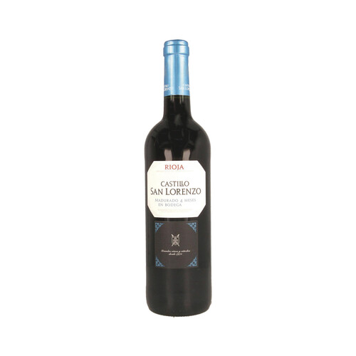 CASTILLO SAN LORENZO  Vino tinto con D.O. Rioja CASTILLO SAN LORENZO botella de 75 cl.