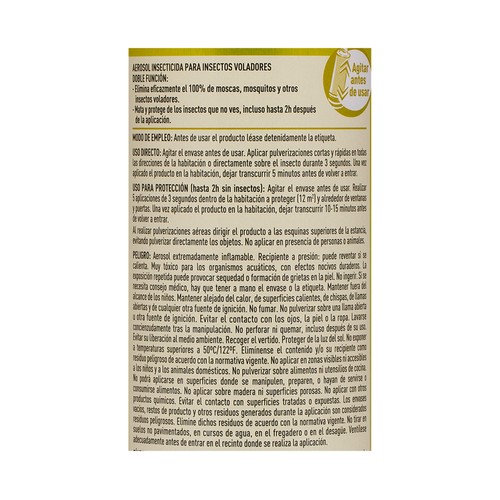 ORION Insecticida aerosol té verde 600 ml.