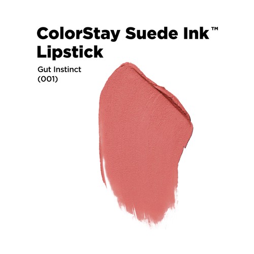REVLON Colorstay suede ink Tono 001 Gut instinct Barra de labios de larga duración con acabado mate.