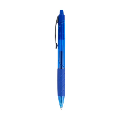 Bolígrafo azul retráctil gel 1ud, ALCAMPO..