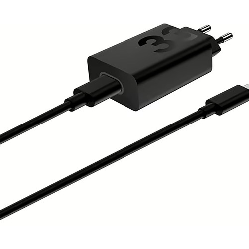 Cargador USB + cable USB tipo-C MOTOROLA Turbopower, 33W, longitud 1m