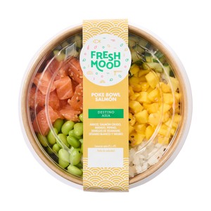 Imagen de FOODIZ Poke bowl de salmón 300 g.