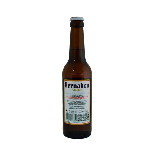 BERNABEU Cerveza rubia 33 cl.