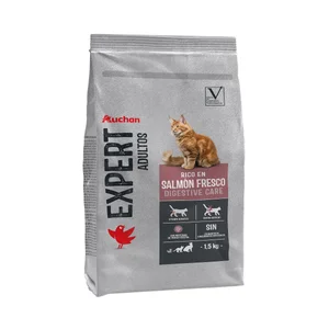 PRODUCTO ALCAMPO Alimento de gato seco estómagos sensibles 1,5 kg.