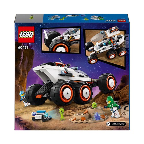 LEGO City Space Róver explorador espacial y vida extraterrestre 60431