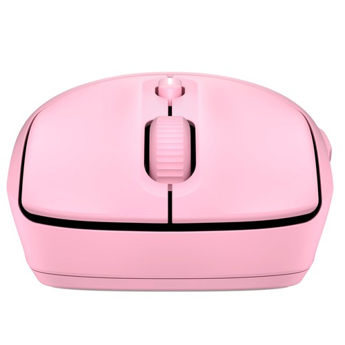 Ratón inalámbrico HP 400 Rosa, tecnología laser, 5 botones, con pilas