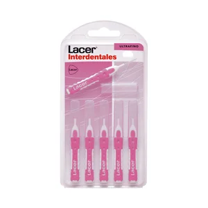 LACER Cepillo interdental ultrafino de 0.45 mm, prensado LACER 6 uds.