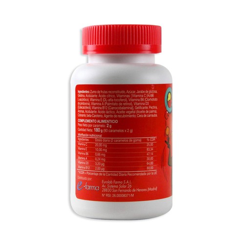 OSOVIT Multivitaminas OSOVIT 90 Caramelos de goma 180 gr