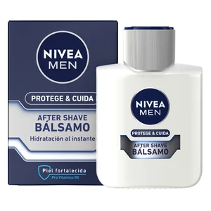 NIVEA Men protege & cuida Bálsamo after shave hidratante con Pro vitamina B5 100 ml.