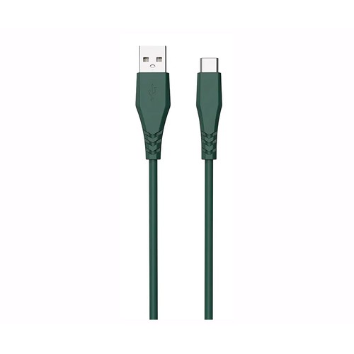 Cable USB A a USB C QILIVE, color verde