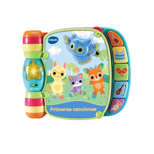 Primeras canciones Libro interactivo para bebés VTech Baby. Edad recomendada desde 6-36 meses